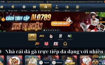 Alo789 – Nhà cái đá gà trực tiếp đa dạng với nhiều ưu đãi