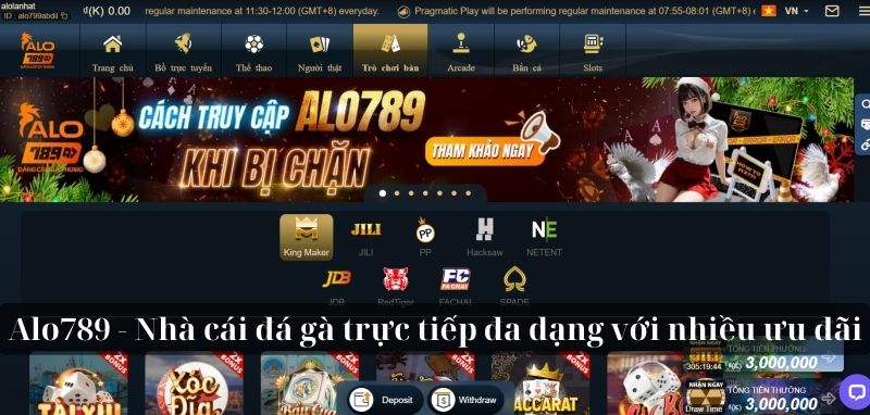 Alo789 – Nhà cái đá gà trực tiếp đa dạng với nhiều ưu đãi